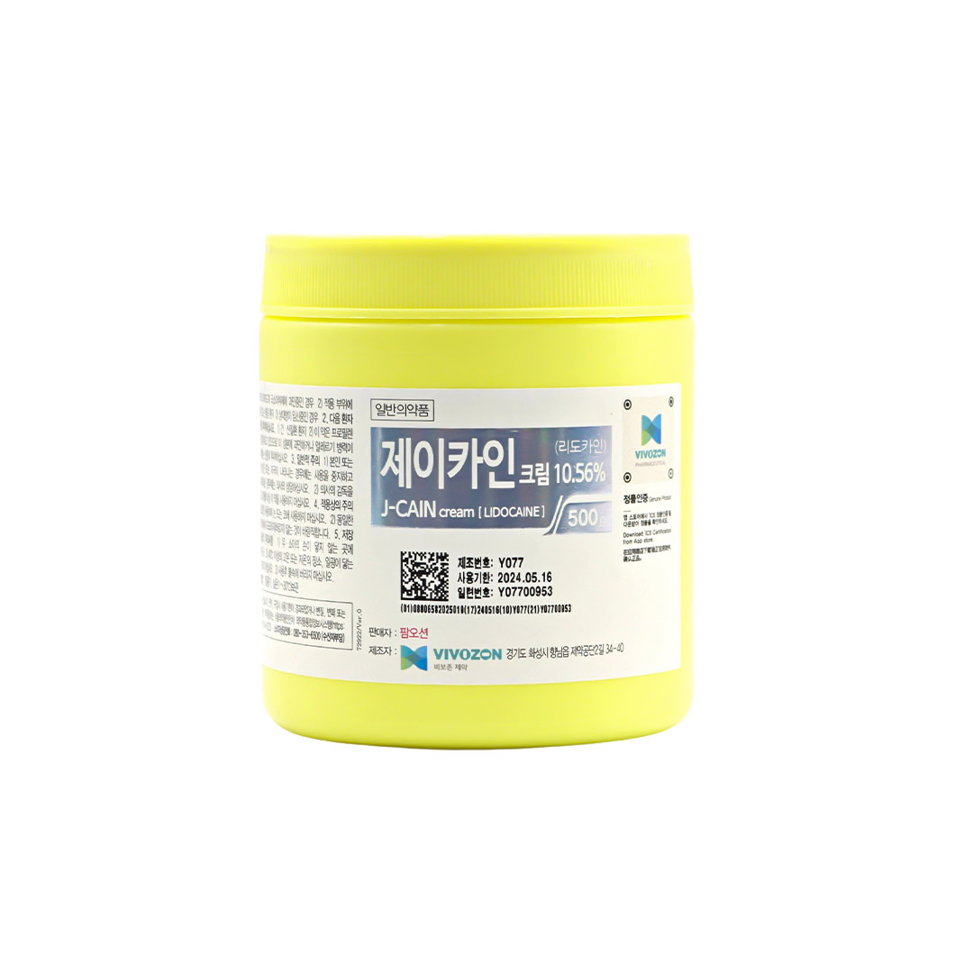J-cain cream 10,56% 500g - CelestaPro